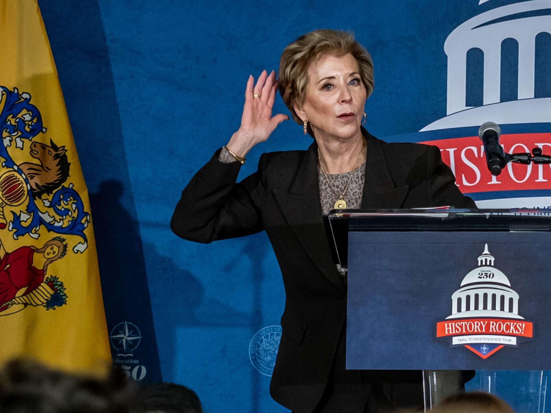 School board president will not apologize for McMahon visit, calls NJ senator a weasel<br>