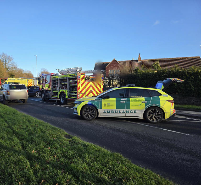 Police issue update on crash involving three cars along busy Derbyshire ...