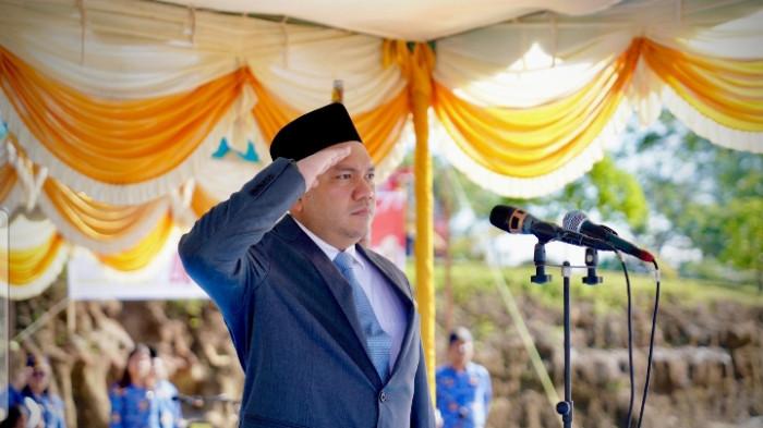 Bupati Franc Tumanggor Pimpin Upacara Hari Bela Negara ke-77 di Pakpak Bharat