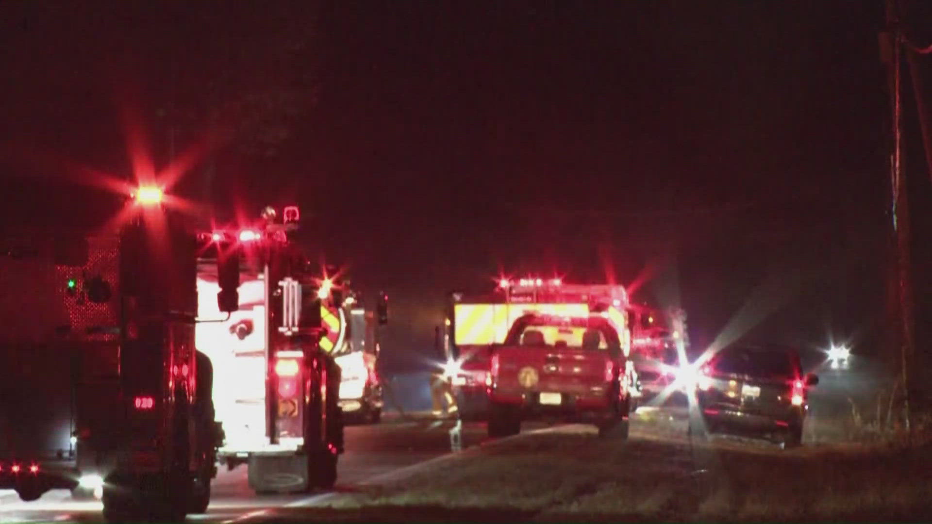Man escapes house fire safely; multiple crews battle explosive blaze ...