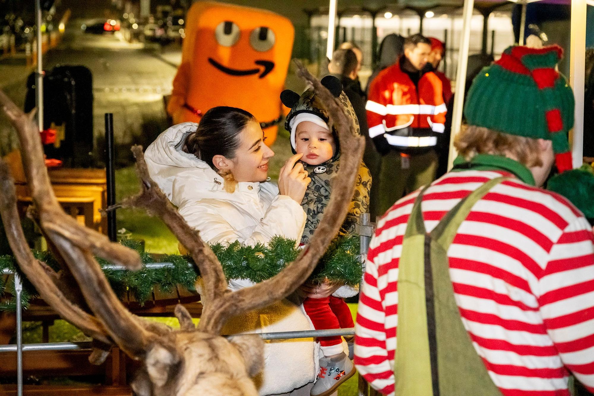 Festive fun in full swing at Amazon in Sutton-in-Ashfield
