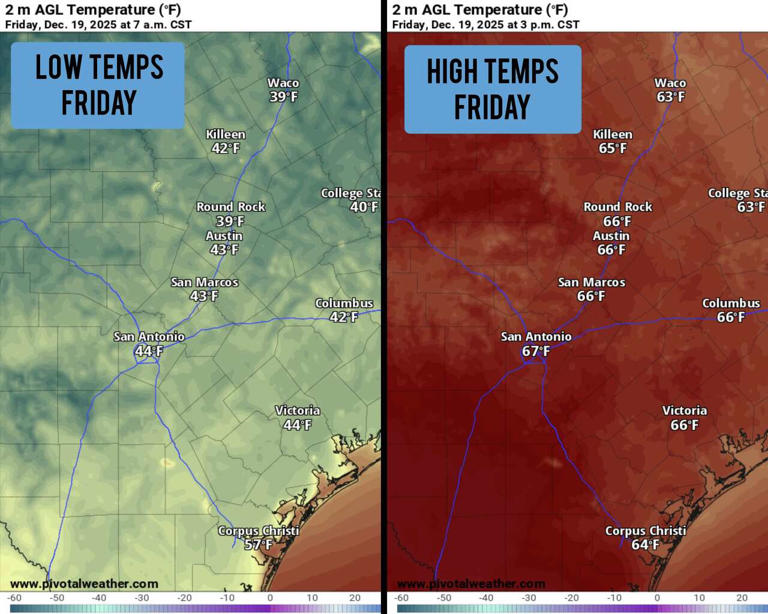 Big weather pattern shift about to start in South Texas. Here's what to ...
