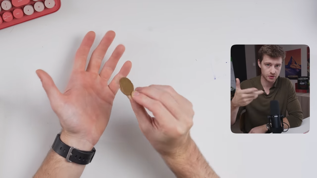 The cleanest coin vanish ever