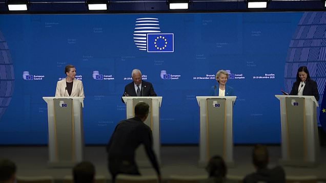 EU leaders agree on Ukraine loan after plan to use Russian assets unravels