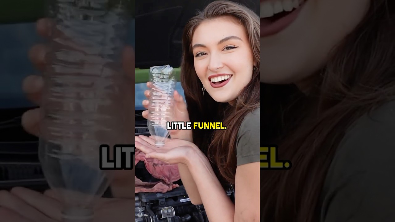 Transform a plastic bottle into the ultimate DIY oil funnel