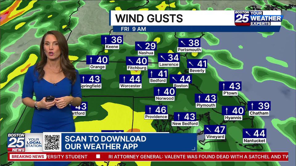 Boston 25 weather: Friday morning forecast