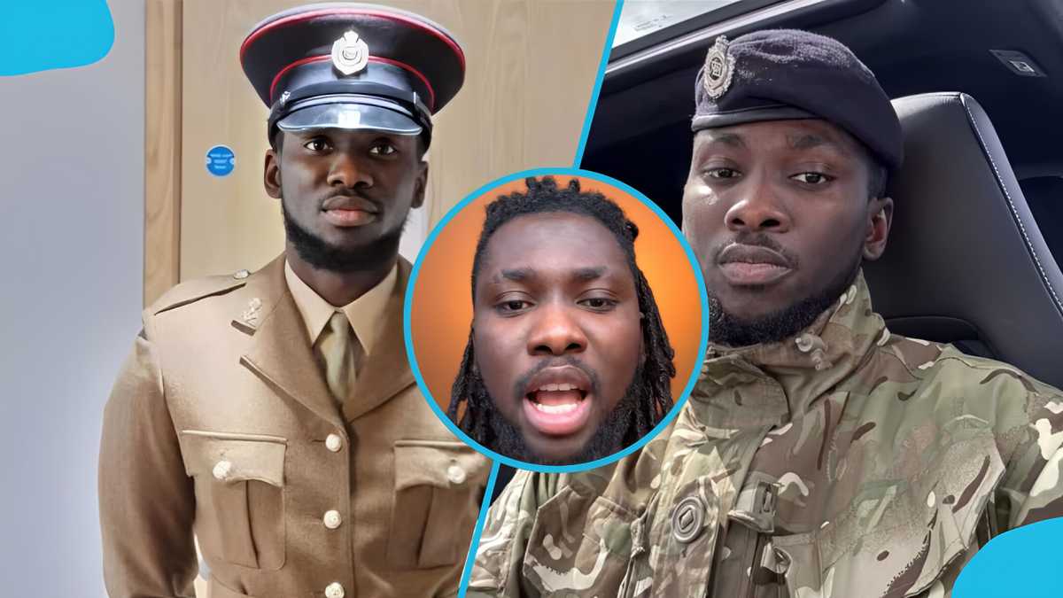 Ghanaian British soldier shares how he joined the British Army with his ...