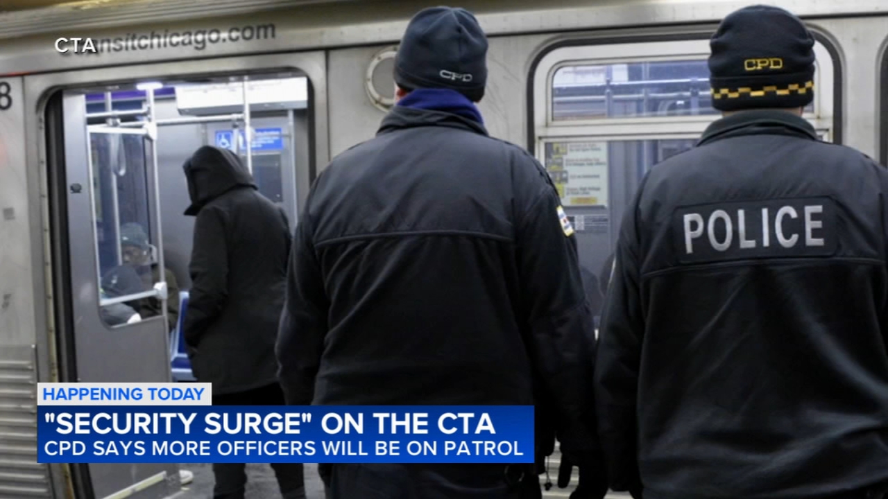 Chicago police adding patrols on CTA Friday after federal request for ...