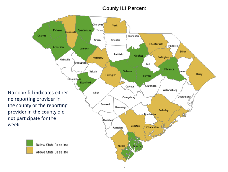 Flu spiking in SC and now widespread. Here are the 12 counties where ...
