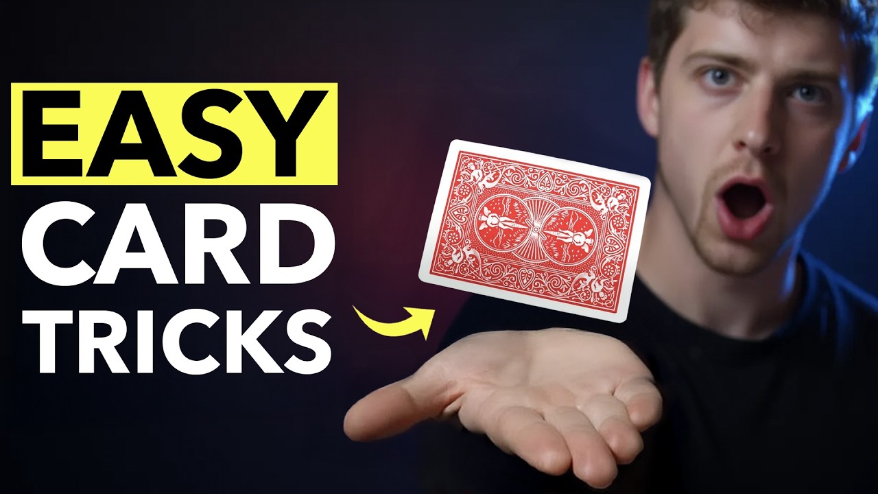 What makes these 21 visual card tricks so easy to learn