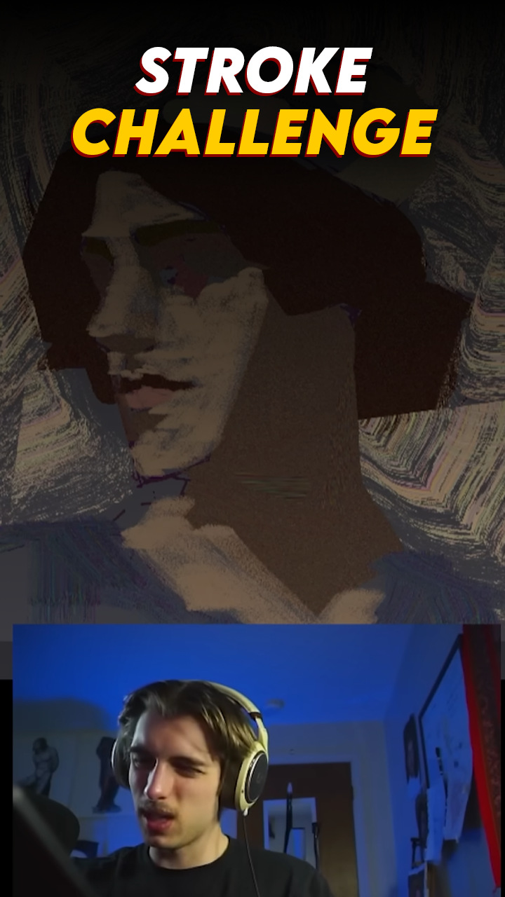 Trying a painting program that actively fights every brushstroke