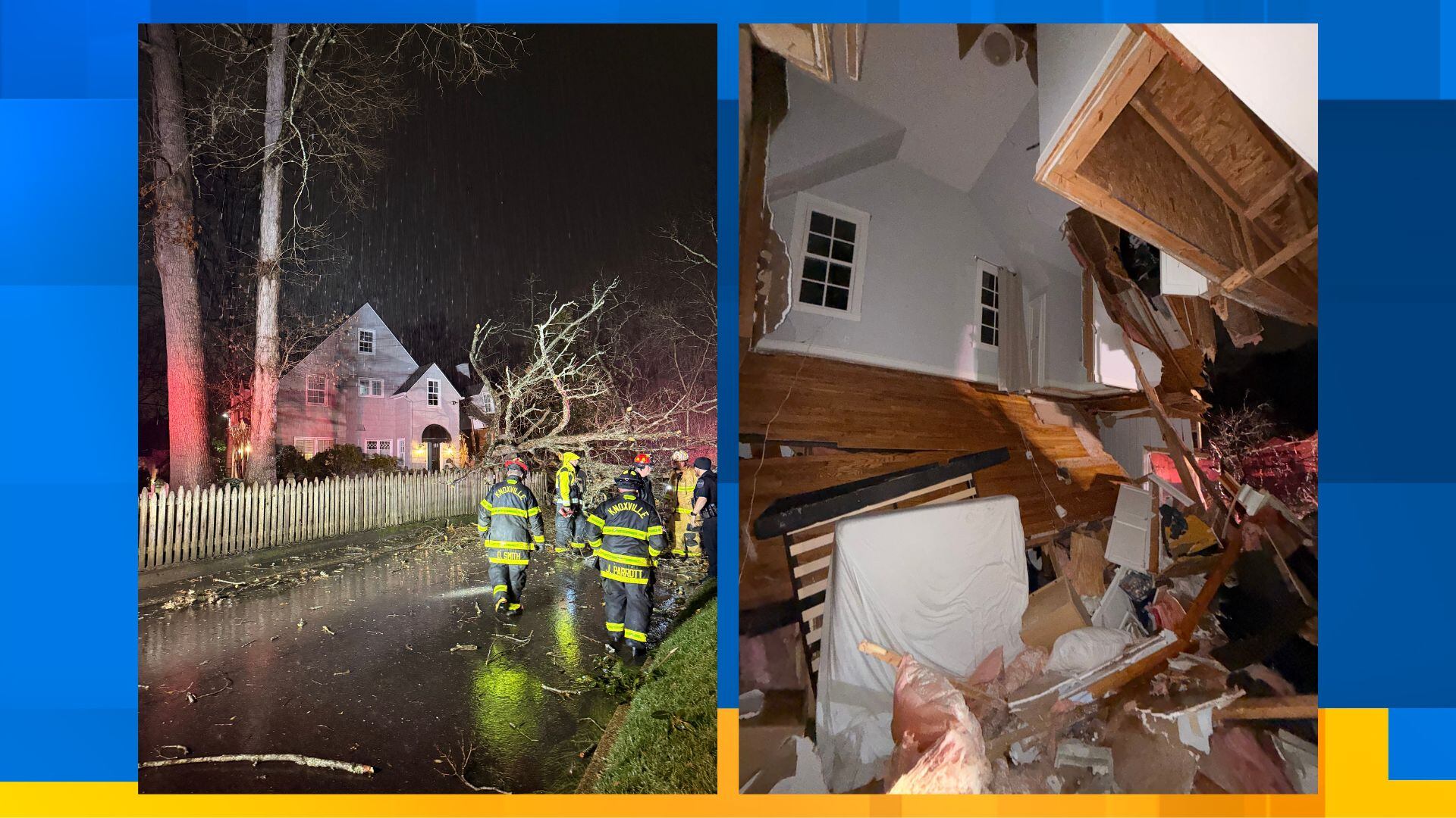 Storm downs trees, cuts power to Knoxville homes<br><br>