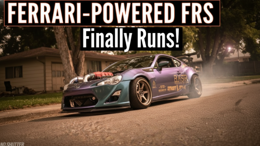Part 4: Ferrari engine FRS starts for the first time