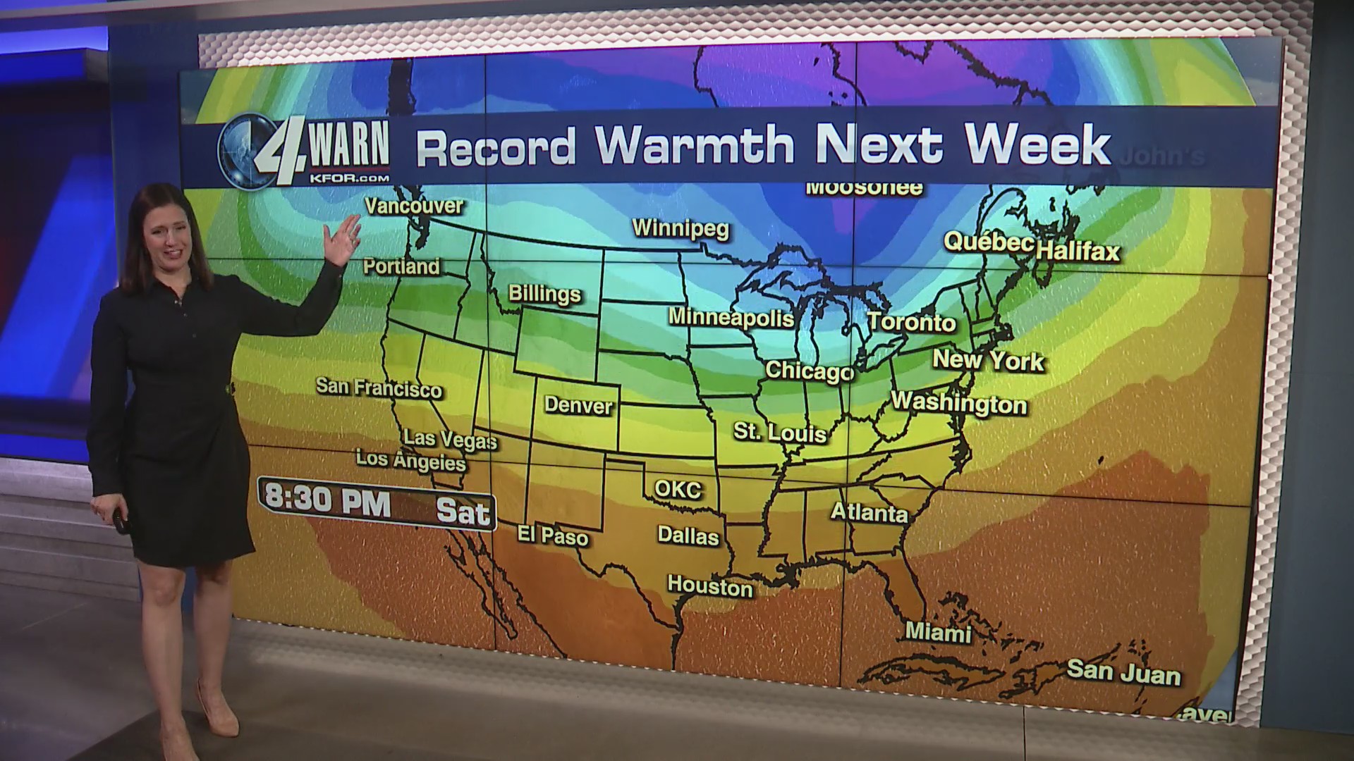 Emily Sutton talks about fire danger and record warmth through ...