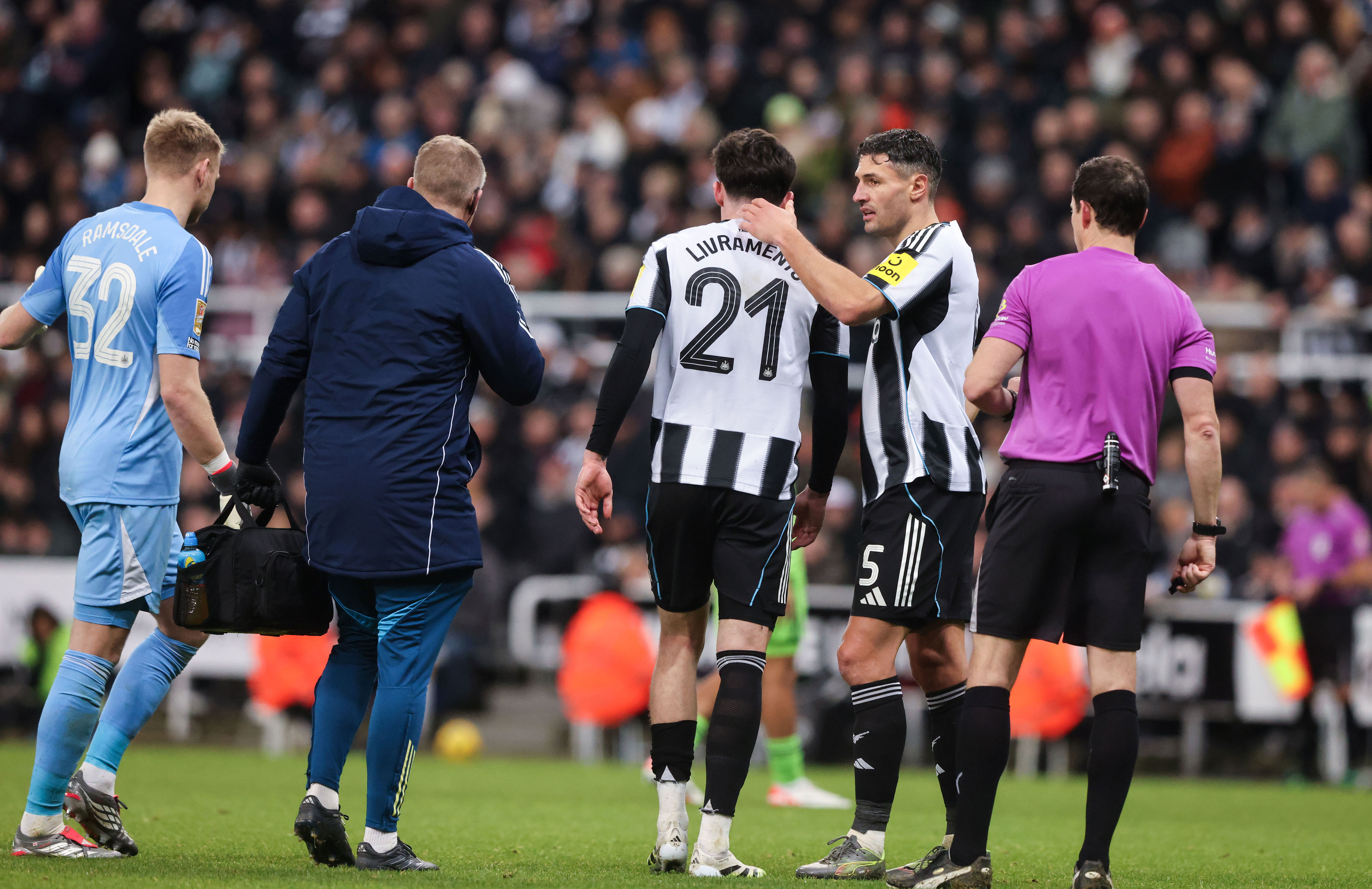 Actualización sobre las lesiones del Newcastle antes del partido contra el Chelsea