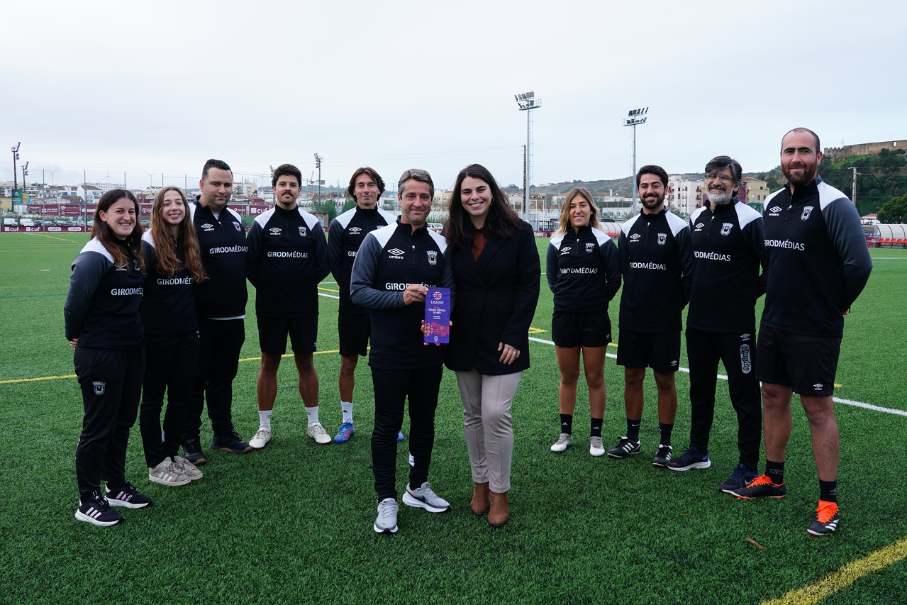 Equipa técnica do Torreense eleita a melhor do mês de novembro da Liga BPI