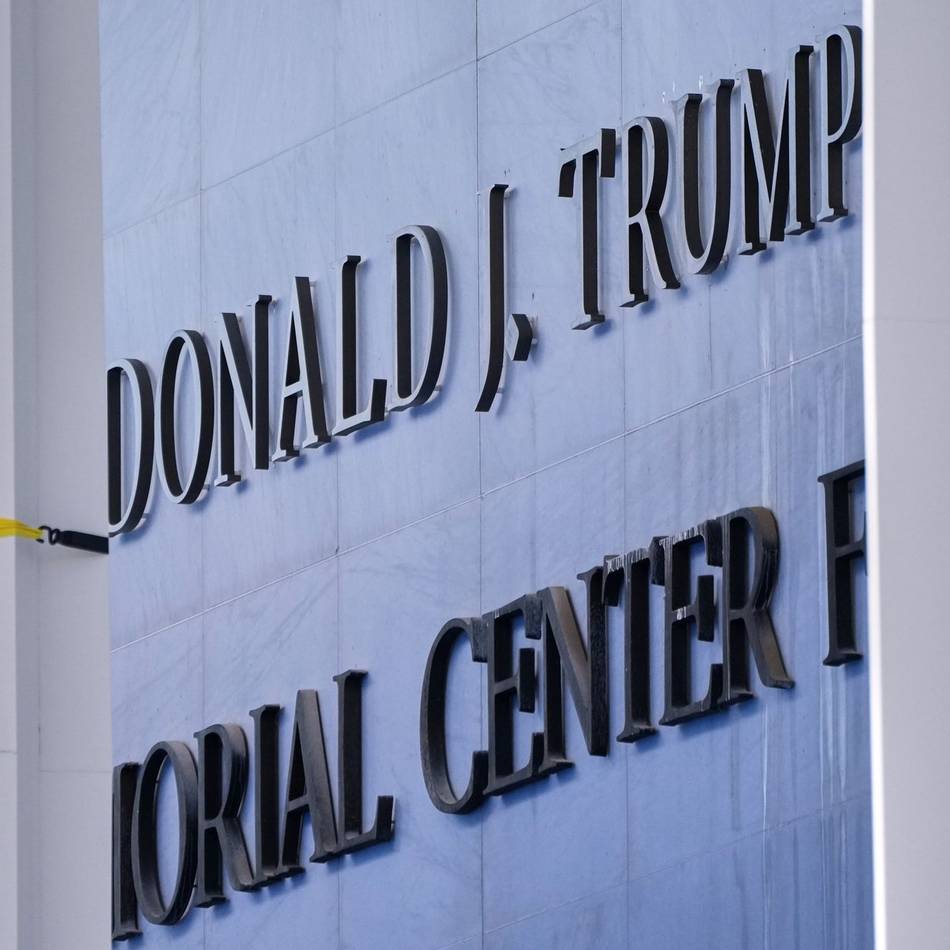 Trumps Name prangt bereits am Kennedy Center