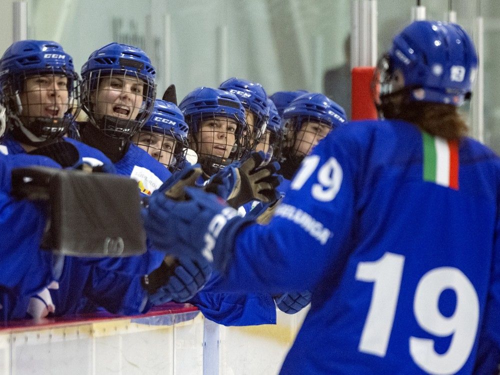 Montreal is second home to Italian women's hockey team in Olympics push