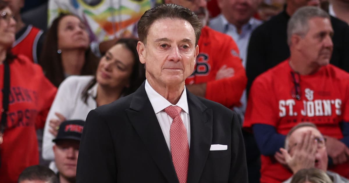 Nov 8, 2025; New York, New York, USA; St. John's Red Storm head coach Rick Pitino at Madison Square Garden. Mandatory Credit: Wendell Cruz-Imagn Images