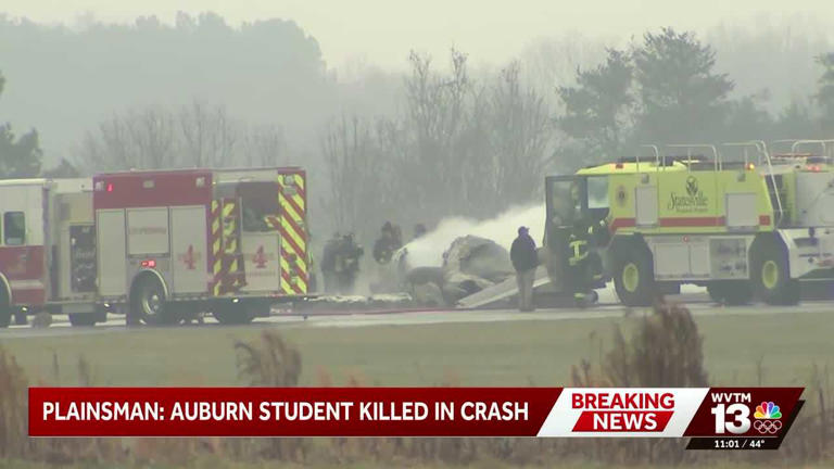 Auburn student and his father among 7 killed in plane crash with NASCAR ...