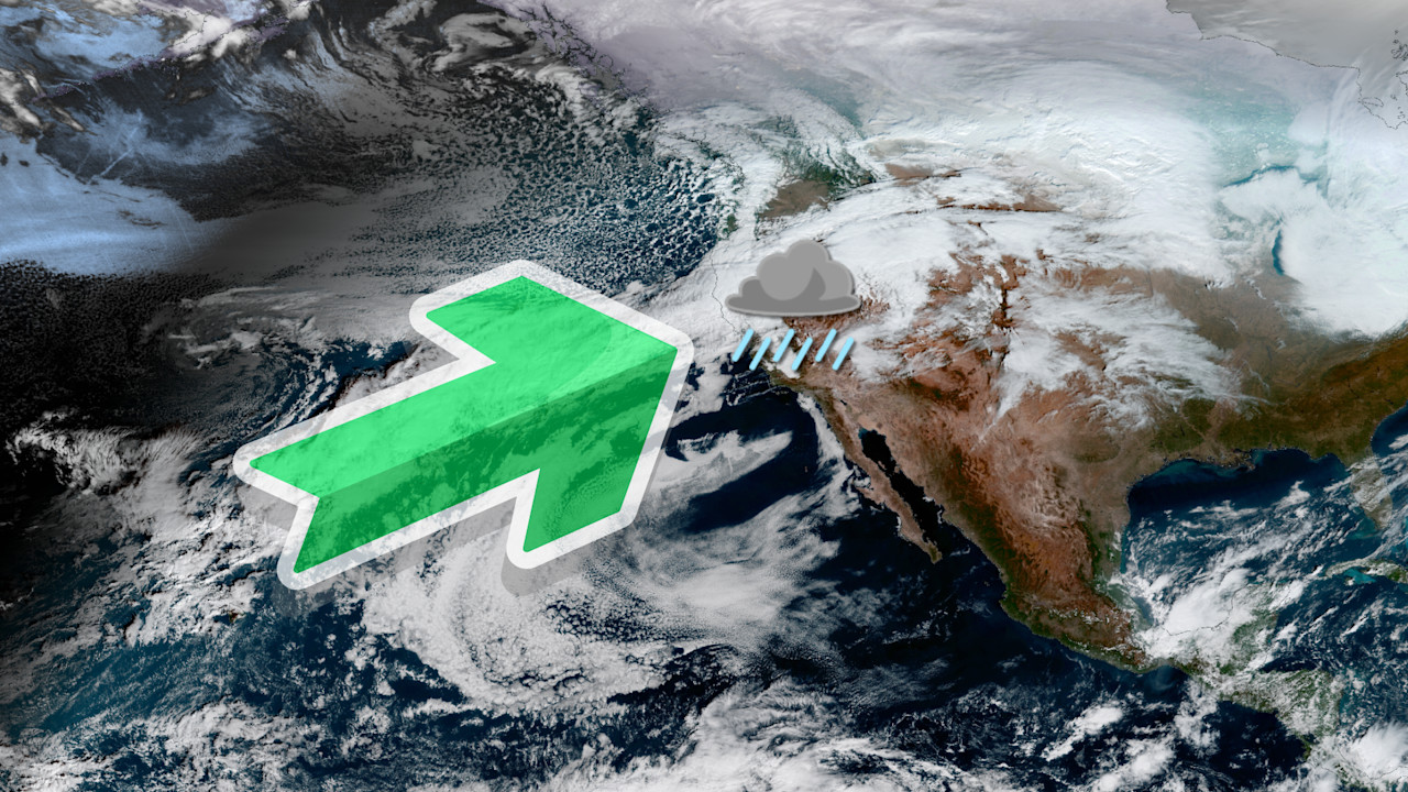 500+ mm of rain possible in California as next atmospheric rivers arrive