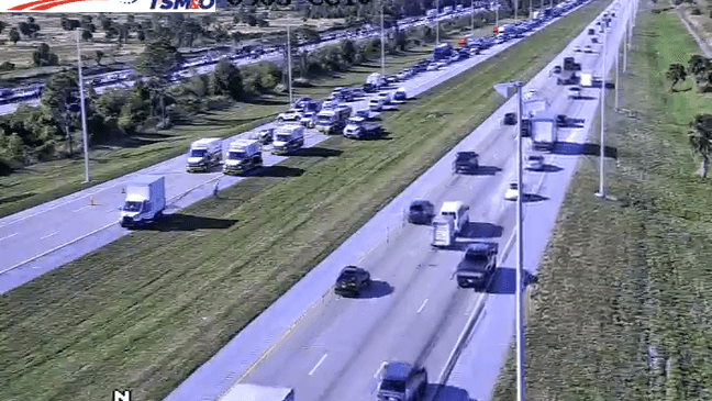 All lanes reopen after major crash shuts down I-95 southbound in Martin ...