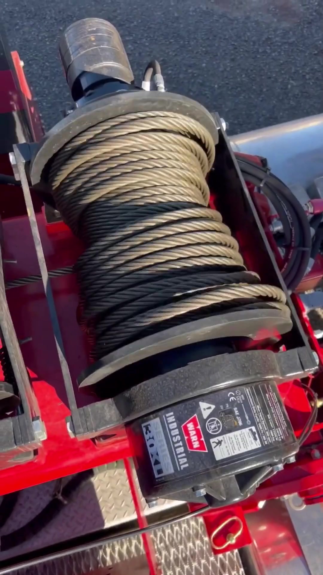 Upside down winches?