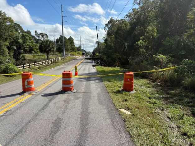 Wolf Branch Road in Lake County nearly two months after washout, repairs