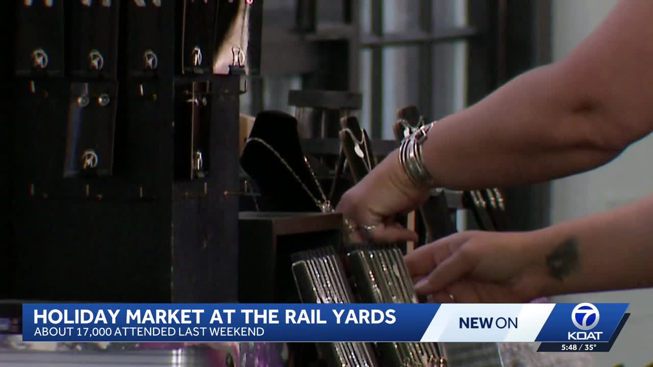 Albuquerque Rail Yards holiday market returns for second weekend