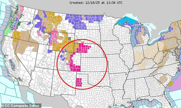 'Particularly dangerous' red flag warning puts thousands of Americans ...