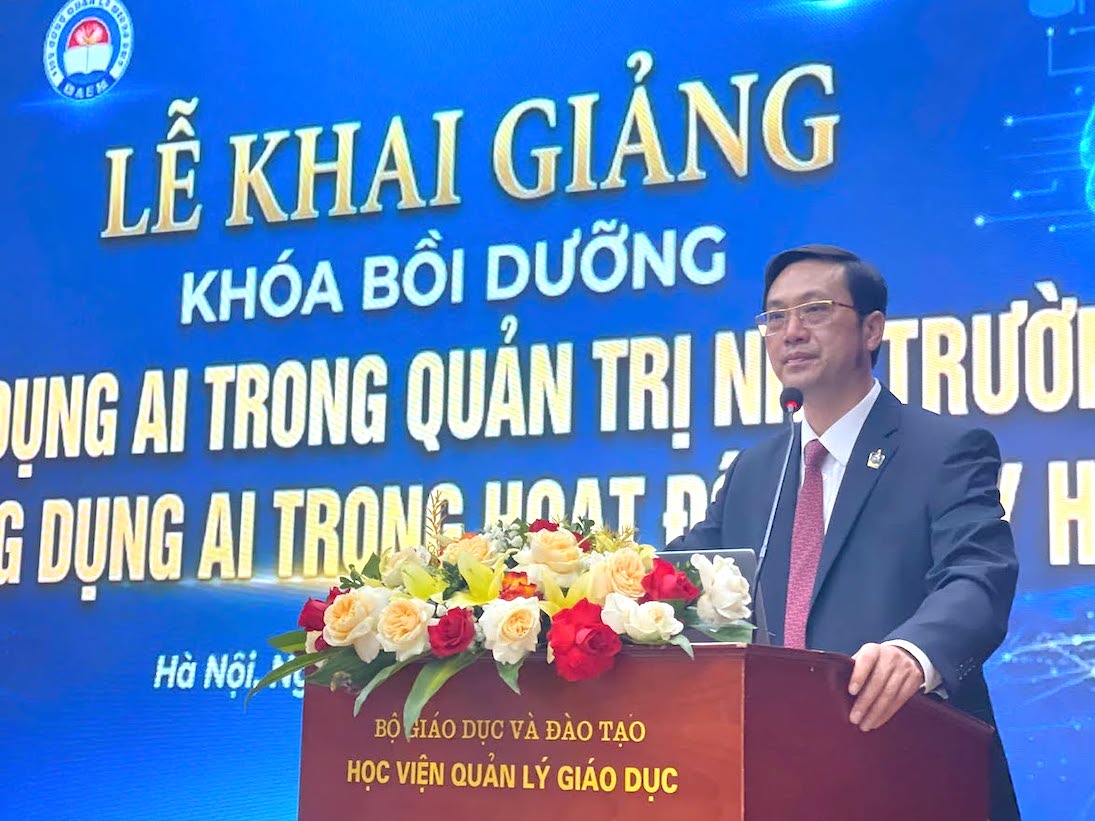 AI hỗ trợ thầy cô trong giảng dạy nhưng không thay thế tư duy