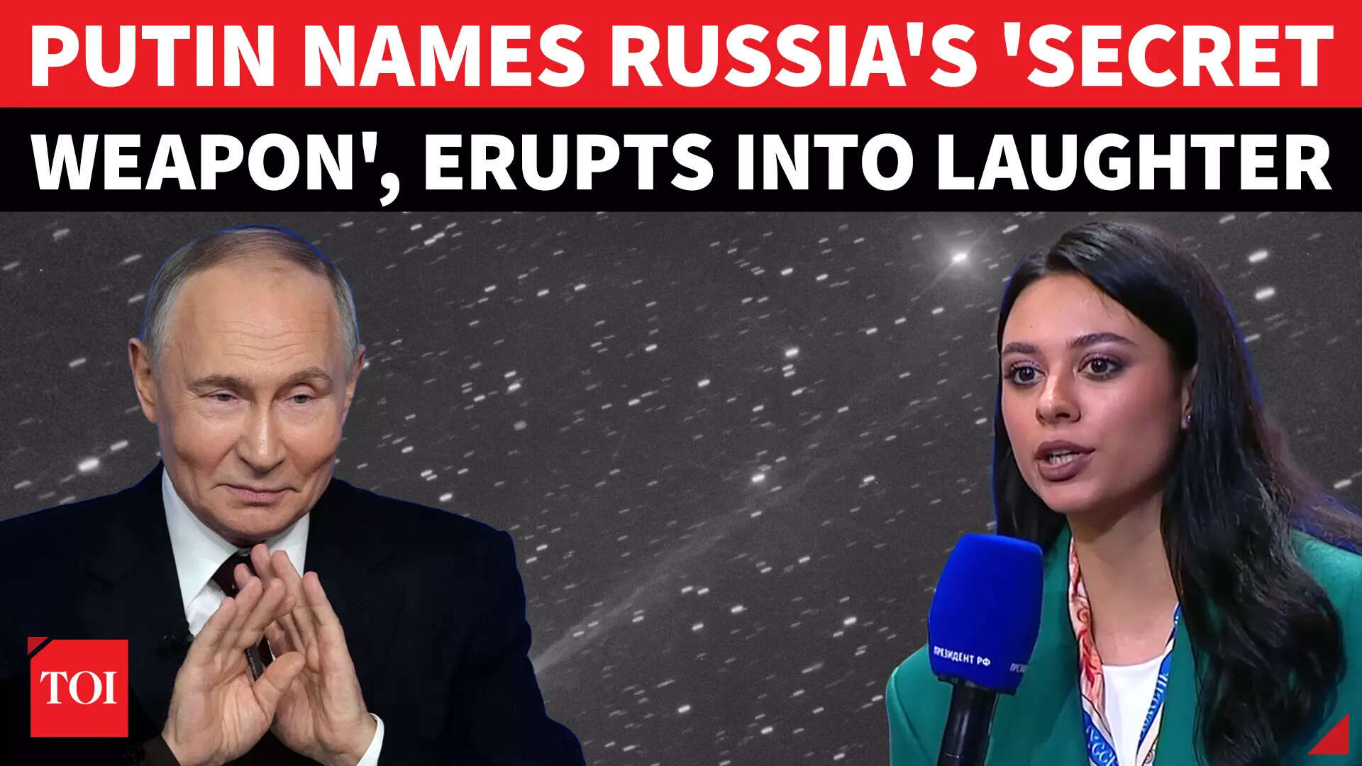 'I'll wink later': Putin quips about 'secret weapons' after viral alien ...