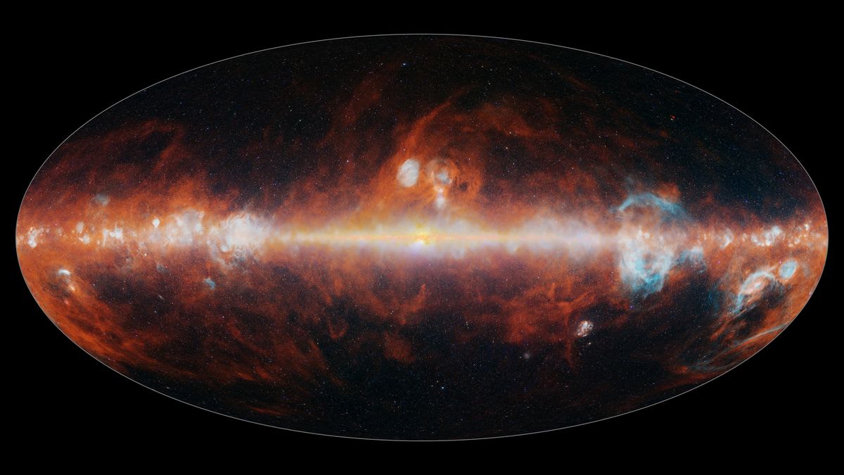 This is the first ever map of the entire sky in an incredible 102 ...