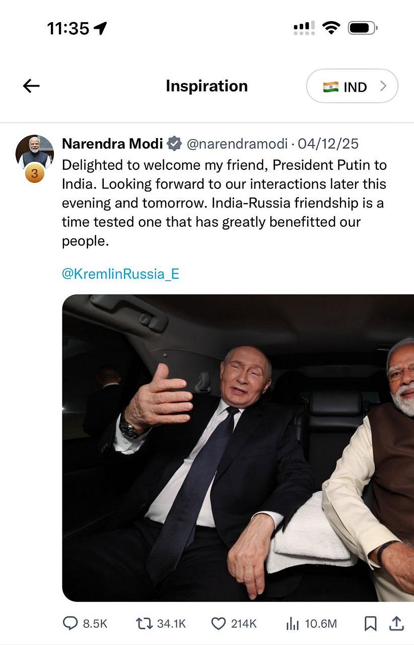 PM Modi's posts feature in 8 of India's 10 most-liked tweets over past ...