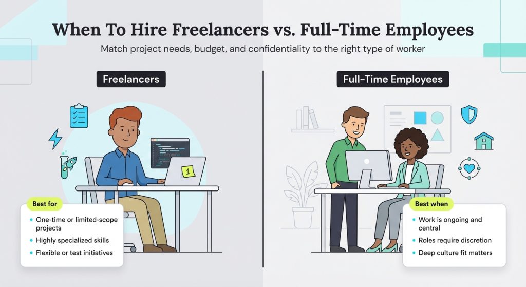 Why companies are choosing freelancers over full-time employees