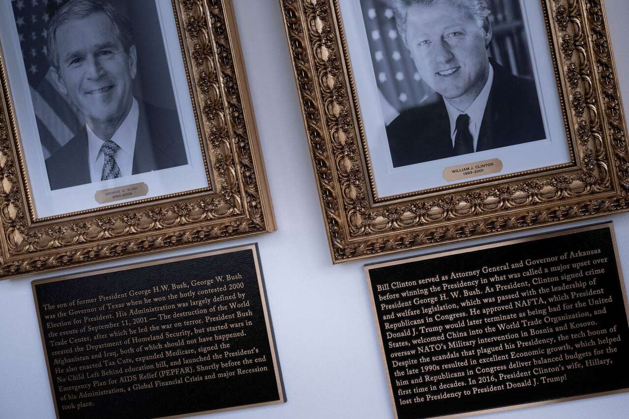 Trump put up new White House 'Walk of Fame' plaques. What they say ...