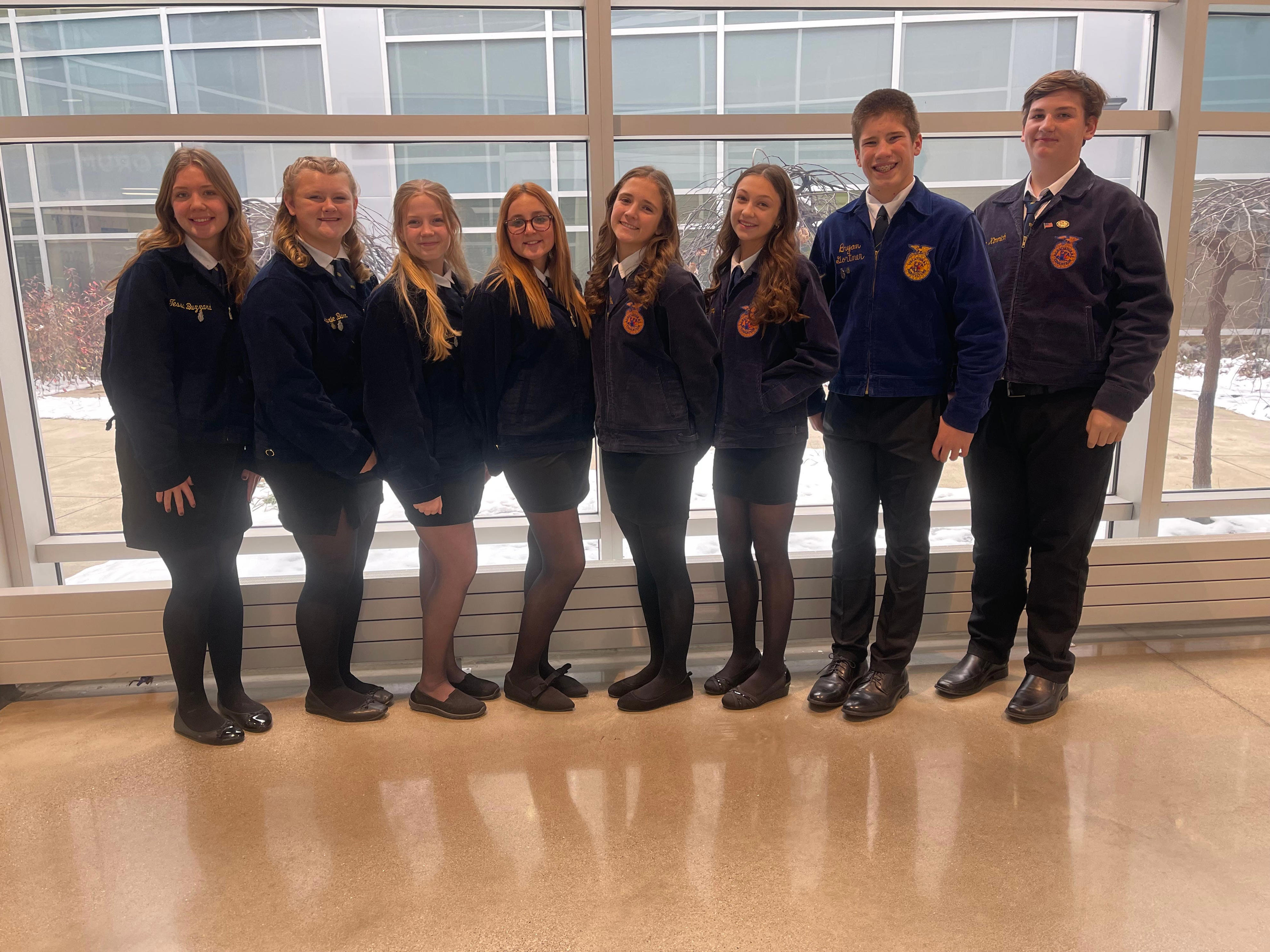 Northwestern FFA participates in levels of parliamentary procedures