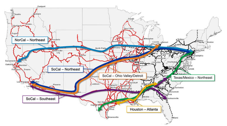 UP and NS say their merger will take 2 million trucks off the highway ...