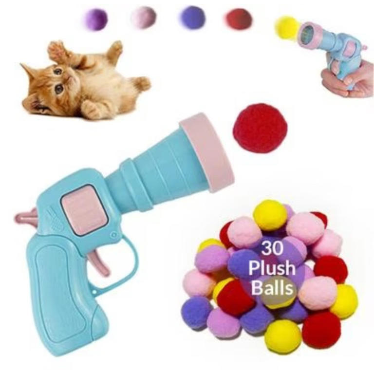 Chewy's fun ball launcher toy for cats is now only $9, and it'll keep ...