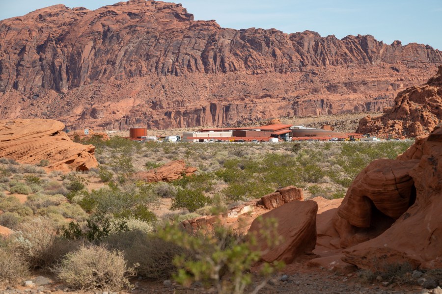 New entrance lane construction at Valley of Fire begins soon