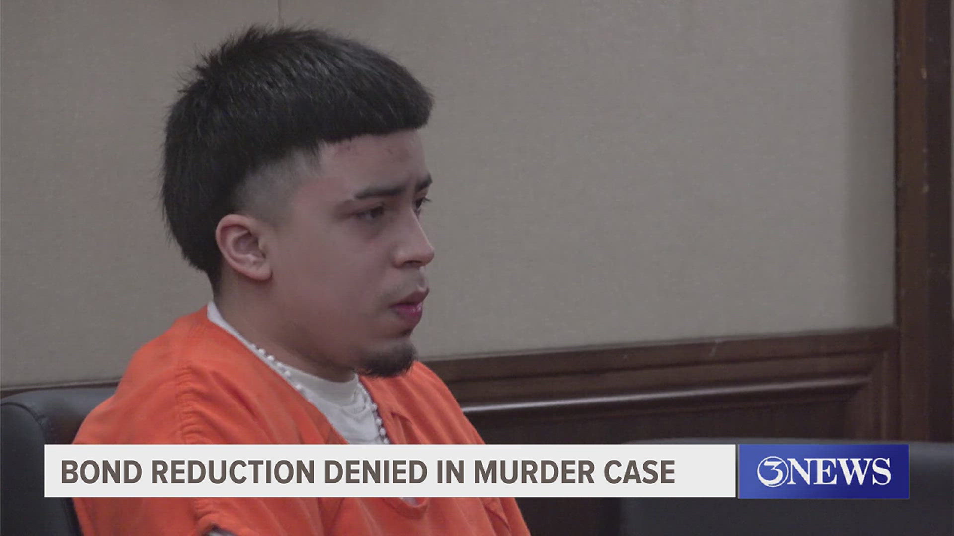Bond reduction denied in murder case
