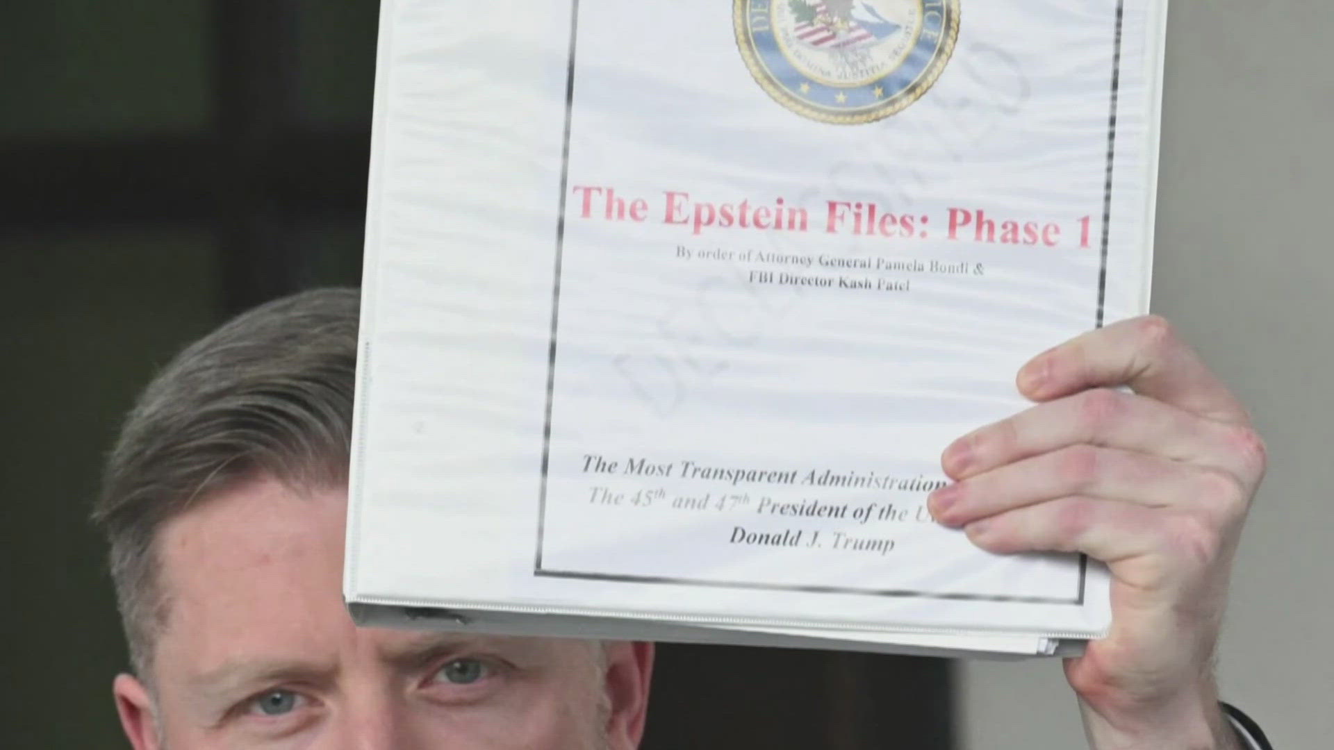 Justice Department releases first wave of Epstein files