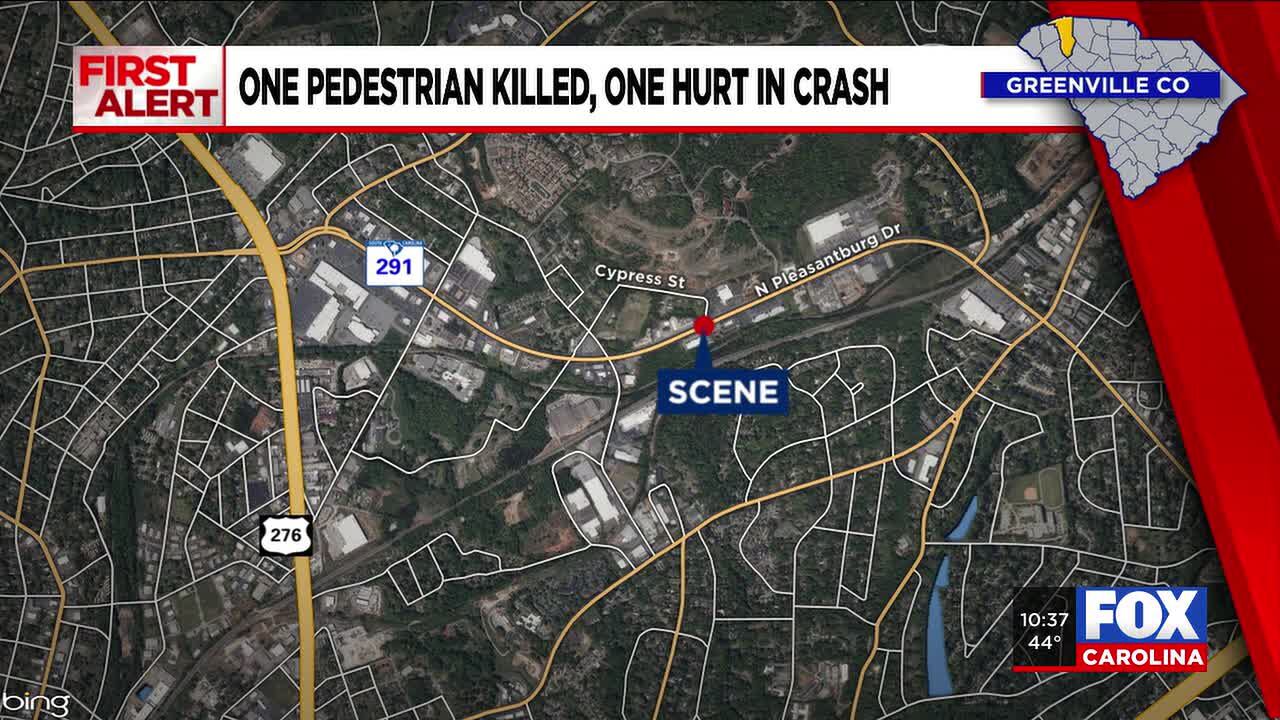 Coroner identifies pedestrian killed in Greenville collision, police say