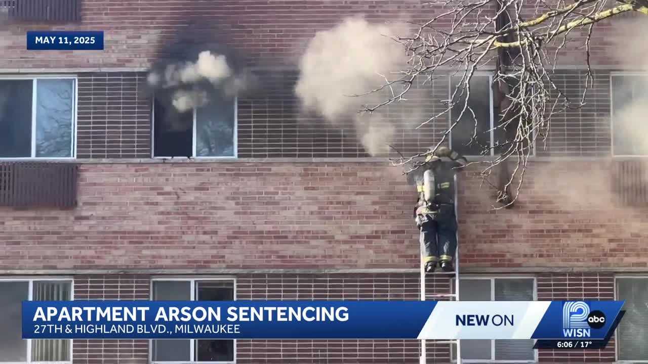 Milwaukee woman sentenced in apartment arson same day as deadly fire
