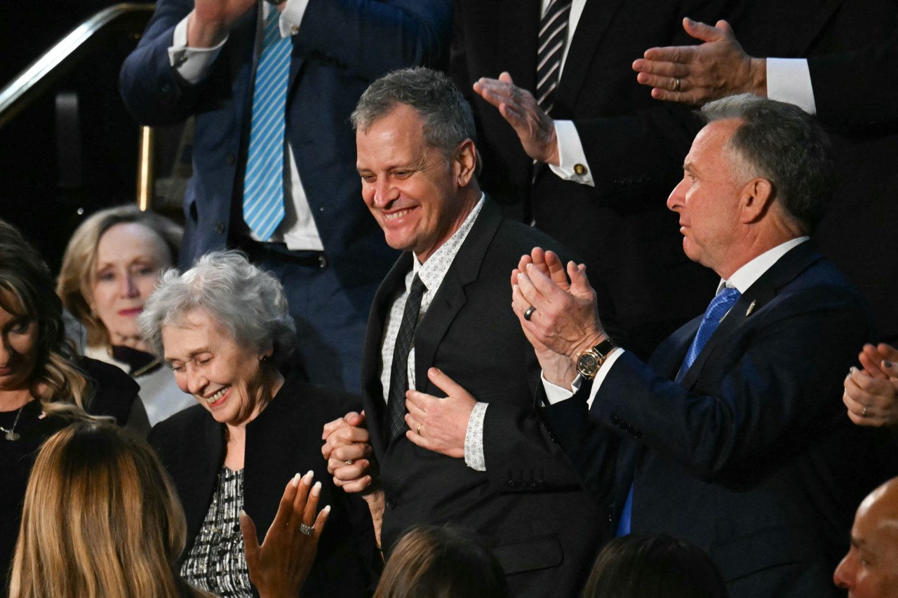 Marc Fogel visited Congress, accompanied by Witkoff, for a special recognition in March.