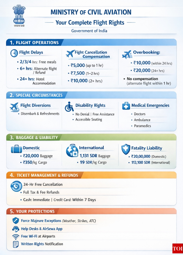 Flight delays, cancellations, compensation & more: Air travelers have ...