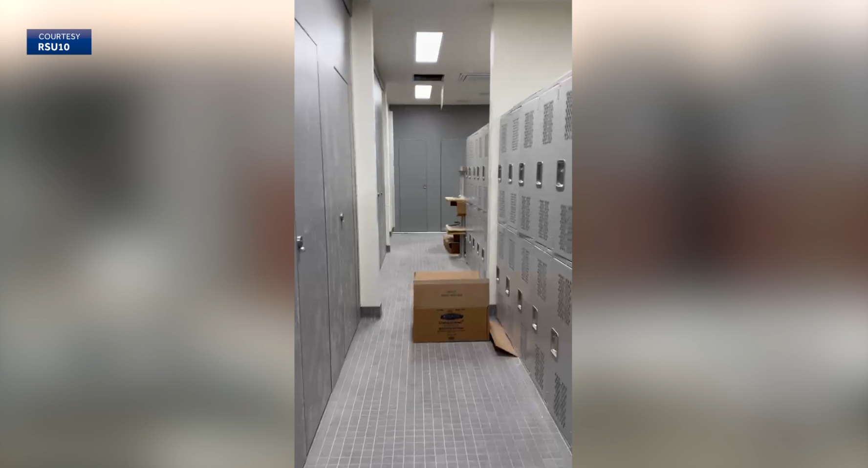 Complaints lead Maine school district to add dividing wall to athletic prep area<br><br>