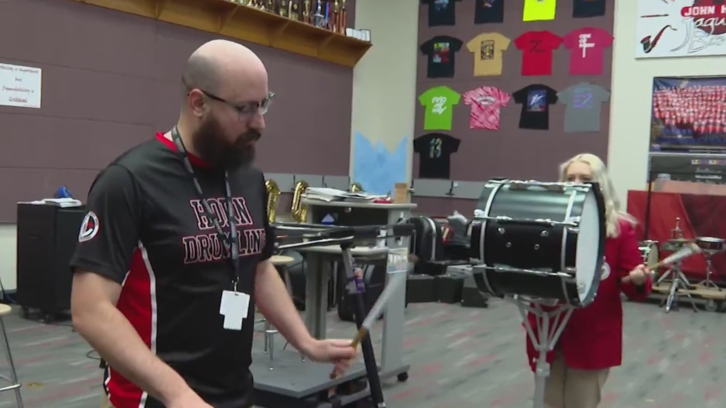 Two North Texas band directors will take part in the Rose Parade