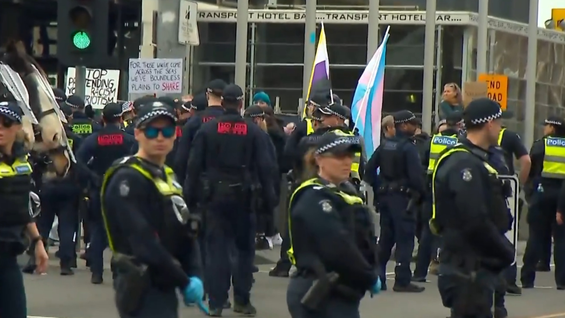 Victorian government criticizes planned protest in the wake of the ...