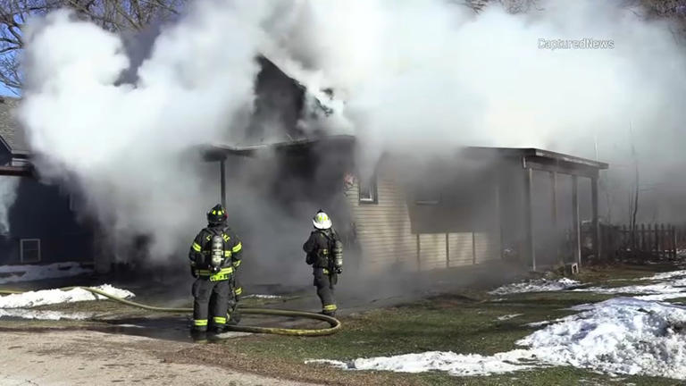 83-year-old woman dies in north suburban house fire, second person ...